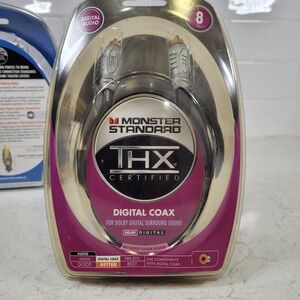 Monster‎ Standard Digital Coax THX Certified 8 Ft Dolby
